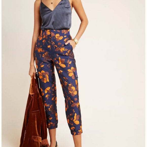 Anthropologie Pants - NWT anthropologie salma jacquard joggers large